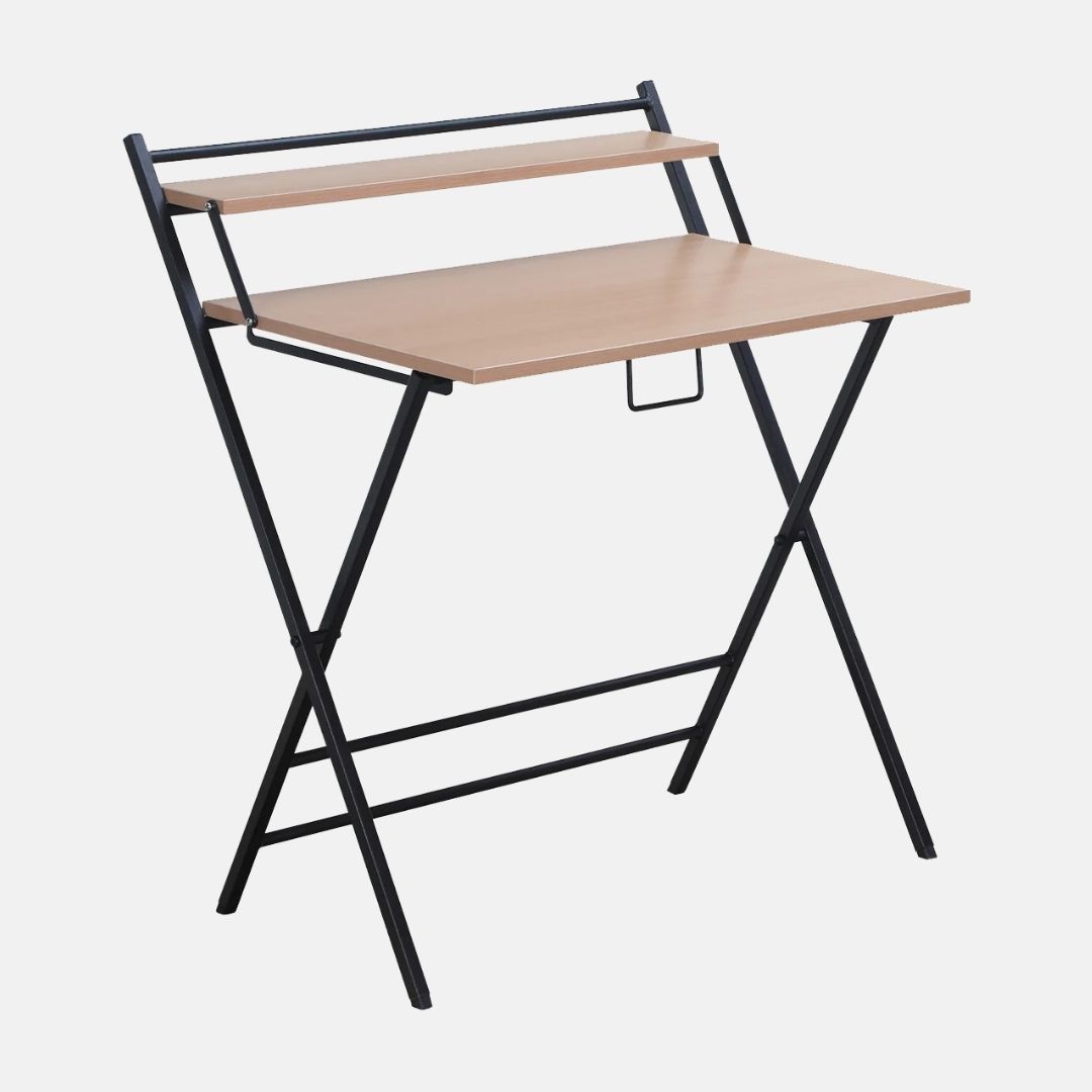 Folding Desk – Work From Home – Steam Beech